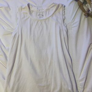 kids tank top with ruffles